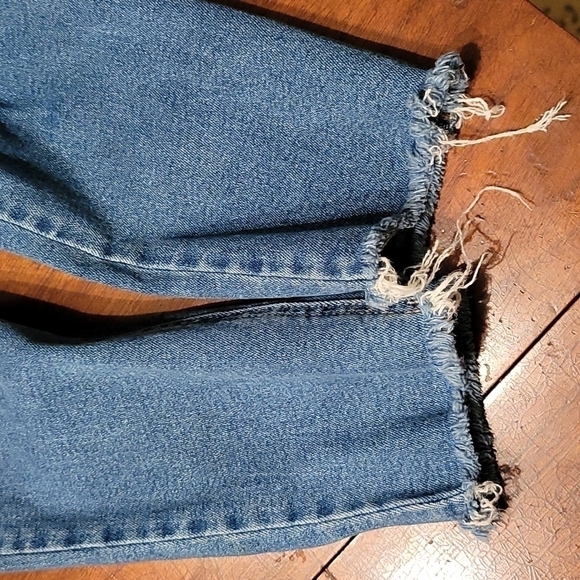 5/$25 LUCKY BRAND Bridgette Skinny Ripped Mid Rise Ankle Hipster Jeans - Picture 10 of 12